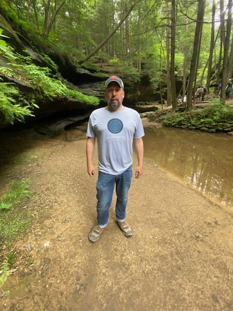 Short Sleeve Custom Grey T-shirt with StigmaStop logo