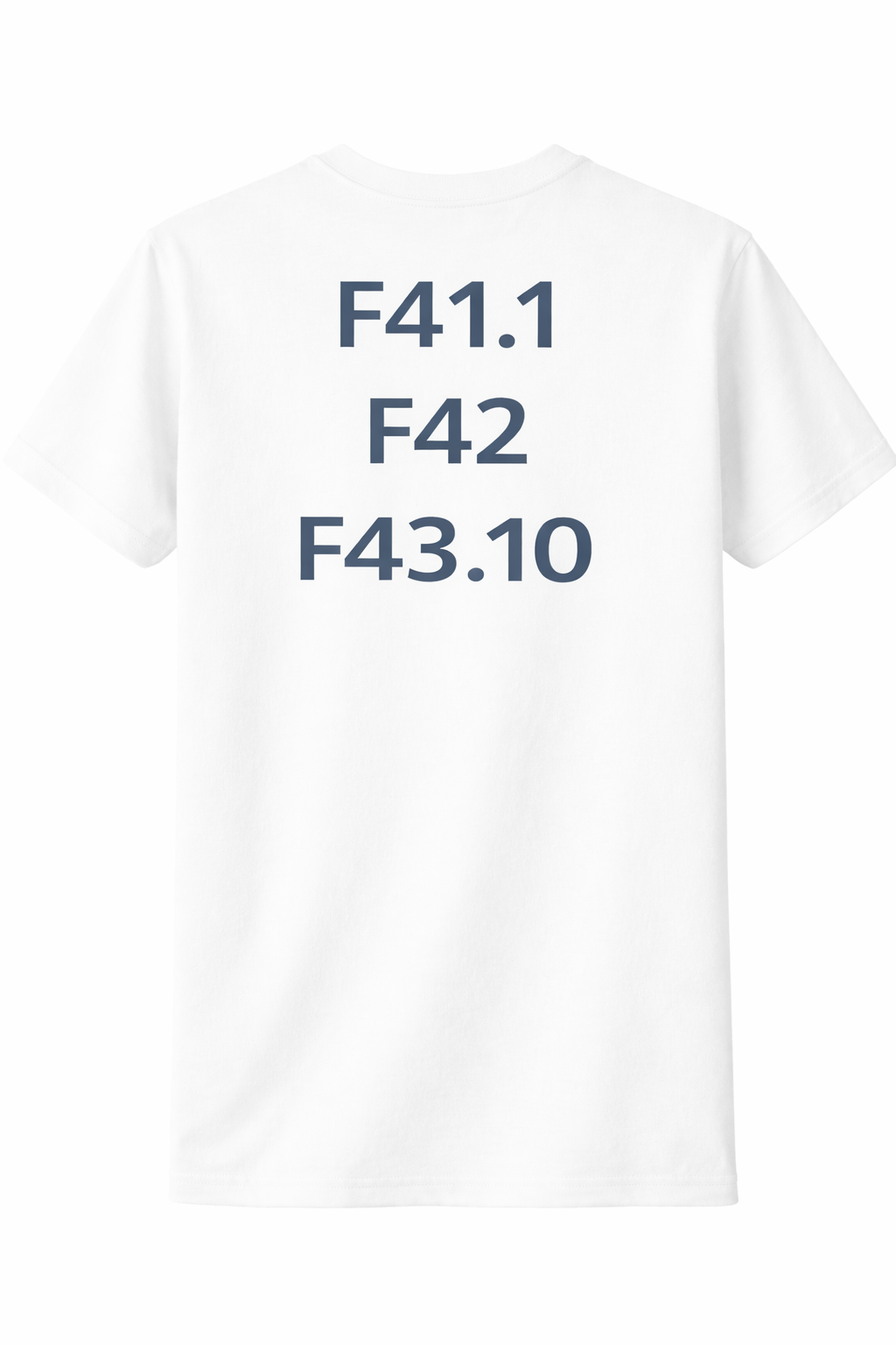DSM Codes Awareness T-Shirt – Multi codes - White